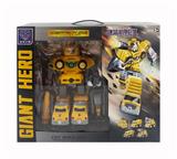 OBL10395227 - DIY拼装五合体建筑机甲巨人