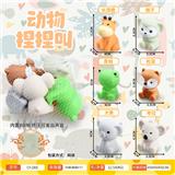 OBL10395538 - 物手指套/捏捏叫(长颈鹿+猴子+青蛙+松鼠+大象+考拉)6款混装
