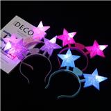 OBL10397277 - 镂空五星头箍/图色混装