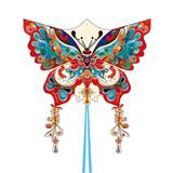 OBL10397657 - 1.4米红色敦煌蝴蝶风筝配线