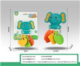 OBL10398949 - 卡通大象解牙胶压摇铃