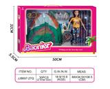 OBL10400663 - 11.5寸5关节实身芭比娃娃露营套装