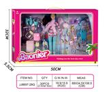 OBL10400664 - 11.5寸5关实身芭比滑雪套装