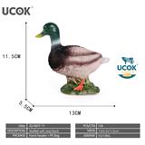 OBL10401216 - 7寸搪胶充棉鸭模型