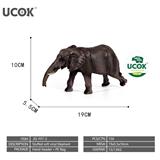 OBL10401231 - 7寸搪胶充棉大象模型