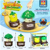 OBL10401339 - 果蔬类按压车（不同款两只装）
茄子+西兰花、按压滑行车组合
按压车 卡通车按压滑行
压力车 按压萌趣车
DIY积木底座拆卸
（产品采用UV工艺）