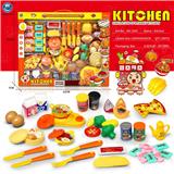 OBL10401514 - 彩盒嘎嘎小厨房过家家套装