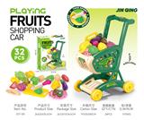 OBL10401742 - 盒装大购物车水果切切乐过家家玩具