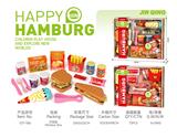 OBL10401747 - 开窗盒汉堡套装 2款混装