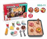 OBL10402544 - DIY可变色19PCS食物套装