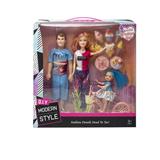 OBL10402886 - 11.5寸实身活手芭比和空身男人3寸仔冰淇淋吸塑单车配件