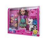 OBL10402909 - 12寸空身肥童娃娃(带音乐)配马大皇冠打扮配件吸塑