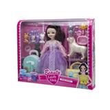 OBL10402915 - 12寸关节实身萝莉配 行李箱狗狗吸塑包包配件