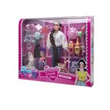 OBL10402920 - 11.5寸9关节时装芭比带气球吸塑和车车吸塑配件3寸仔狗狗