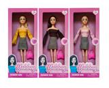 OBL10403541 - 11.5寸实身时尚娃娃/3款混装