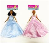 OBL10403574 - 11.5寸实身棕色肤时尚娃娃/2款混装