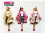 OBL10403586 - 11.5寸实身时尚娃娃/3款混装