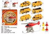 OBL10404195 - 1:64滑行塑料工程车场景套装