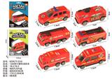 OBL10404212 - 1:64滑行塑料消防车