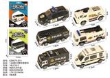 OBL10404213 - 1:64滑行塑料警察车
