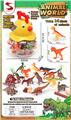 OBL10404259 - 咕咕鸡恐龙收纳桶(14PCS DINOSAURS)