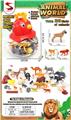 OBL10404268 - 咕咕鸡动物收纳桶(26PCS ANIMALS)