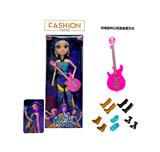 OBL10404543 - K-POP彩虹猎魔系列 1比1  12寸12关节实身真玻璃眼珠惊喜猎魔女团娃娃带耳环带一条吉他带金貂卡片一张