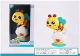 OBL10404748 - 贝壳吸盘+卡通音乐蜜蜂摇铃