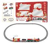 OBL10405252 - 电动音乐灯光雾化冒烟轨道火车（可重复加水、圣旦乐）