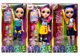OBL10405558 - 卡通12D  真眼珠28寸吹瓶猎魔娃娃带音乐主题曲带行李包套装带 带锣鼓音乐主题套装  3款混装