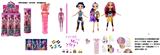 OBL10405676 - 水溶变色泡水系列  K-POP 猎魔女团彩虹版真眼珠大头12寸实身带Rumi鲁米打歌芭比带金貂卡片一张带发夹带手提包3款6PC混装
