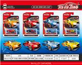 OBL10405789 - 开门合金小跑车(4只混装)