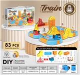 OBL10405865 - 悬浮灯光轨道火车