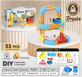 OBL10405869 - 悬浮灯光轨道火车