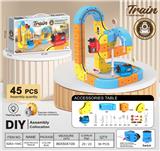 OBL10405870 - 悬浮灯光轨道火车