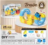 OBL10405872 - 悬浮灯光轨道火车