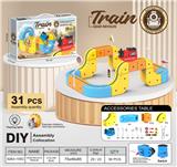 OBL10405874 - 悬浮灯光轨道火车