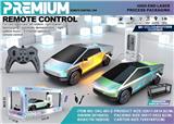 OBL10406113 - 1：12 幻彩新能源特思啦跨境遥控赛道版九通道包电灯光音乐2.4G高端镭射银卡包装盒
