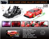 OBL10406292 - 英文1:32压铸锌合金灯光音效兰博基尼康塔什车模