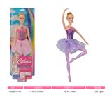 OBL10406728 - 11寸实身十一关节芭蕾舞女孩 芭比娃娃 带灯光音乐 包电3个纽扣电池LR44