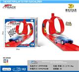 OBL10407267 - 百变反重力双车道 软轨高速回力赛车