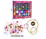 OBL10410313 - 4合1 荧彩透明珠+珍珠套装女孩过家家饰品玩具