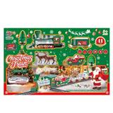 OBL10410904 - 电动喷雾（加水）灯光音乐圣诞轨道火车