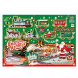 OBL10410906 - 电动喷雾（加水）灯光音乐圣诞轨道火车