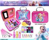 OBL10411000 - 冰雪公主女孩DIY美甲化妆包套装手提箱