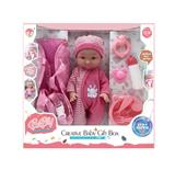 OBL10411300 - 30cm吹气身体+婴儿配件娃娃（过家家娃娃套装初生娃娃仿真婴儿娃娃）