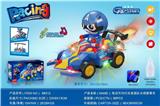 OBL10411498 - 电动万向灯光美国队长喷雾赛车(电动车电动美国队长复仇者电动赛车电动万向车喷雾车）