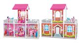 OBL10411748 - 别墅DIY自由拼接 拼装别墅DIY别墅过家家别墅屋芭比别墅公主别墅套装