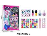 OBL10411877 - DIY美甲套装（指甲油+3D美甲贴+指甲锉+宝石贴+分趾器）