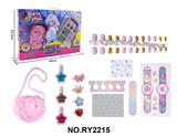 OBL10411880 - 粉色桃心公主时尚包包+美甲饰品套装